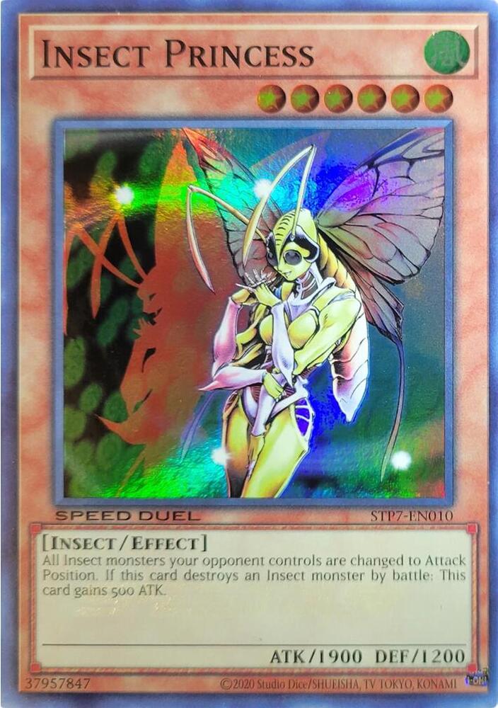 Insect Princess STP7-EN010 card from Speed Duel: Tournament Pack 7