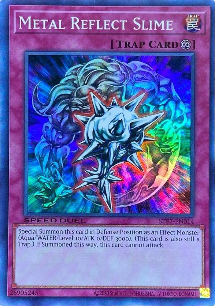 Metal Reflect Slime STP7-EN014 card from Speed Duel: Tournament Pack 7