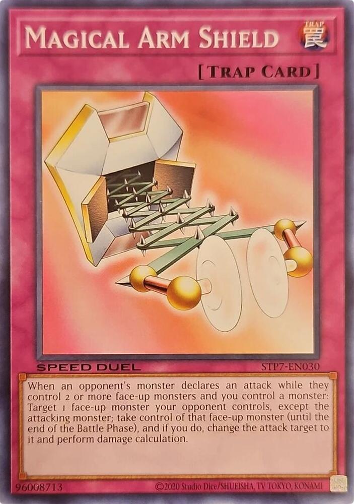 Magical Arm Shield STP7-EN030 card from Speed Duel: Tournament Pack 7