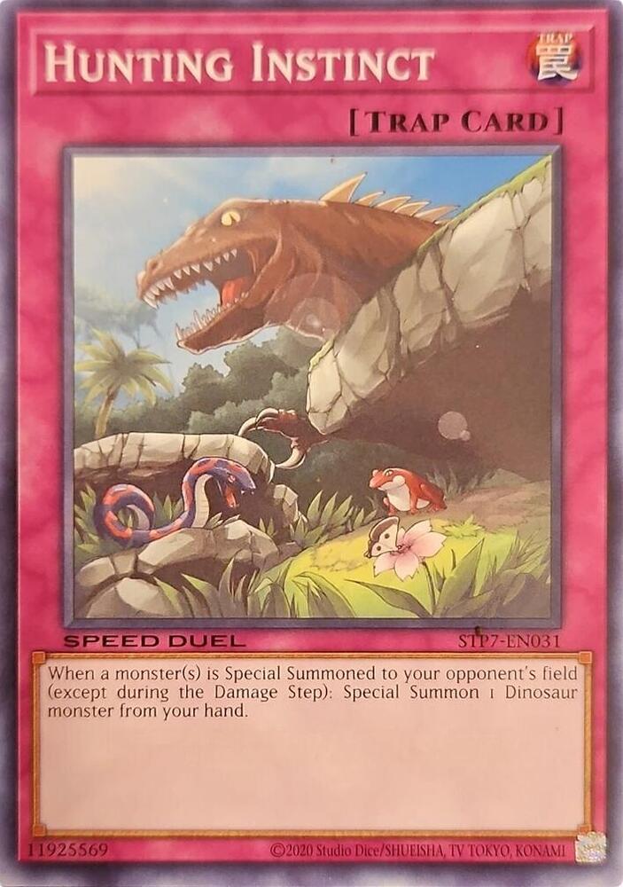 Hunting Instinct STP7-EN031 card from Speed Duel: Tournament Pack 7