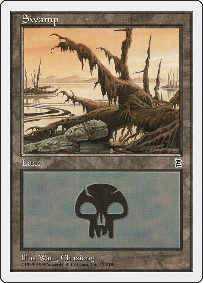 Swamp 172 card from Portal Three Kingdoms