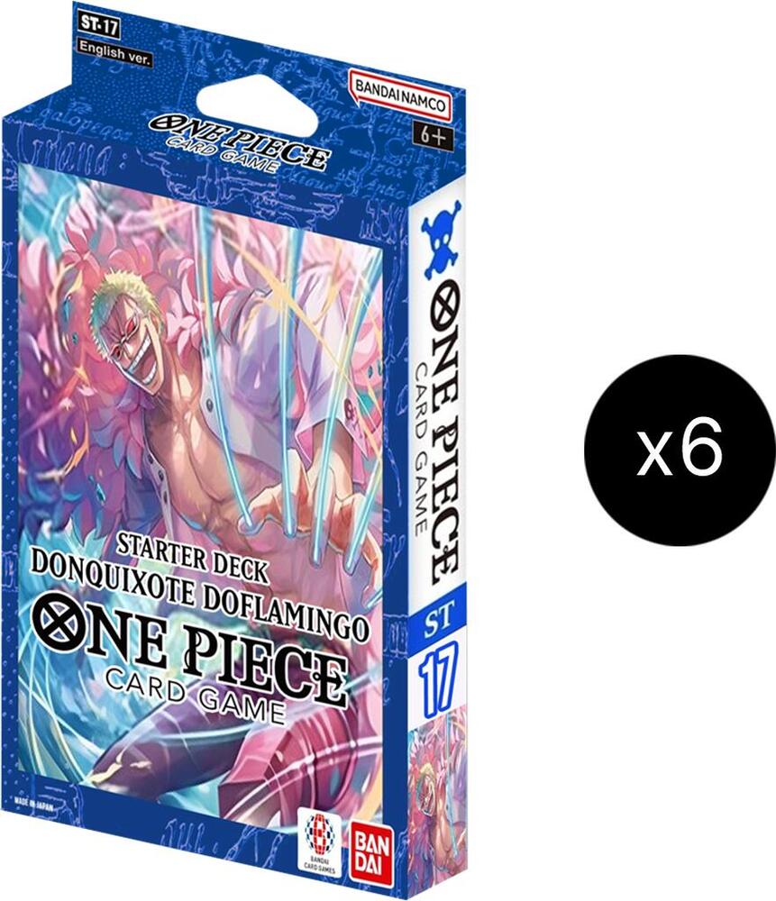 Starter Deck 17: BLUE Donquixote Doflamingo Display card from Starter Deck 17: BLUE Donquixote Doflamingo