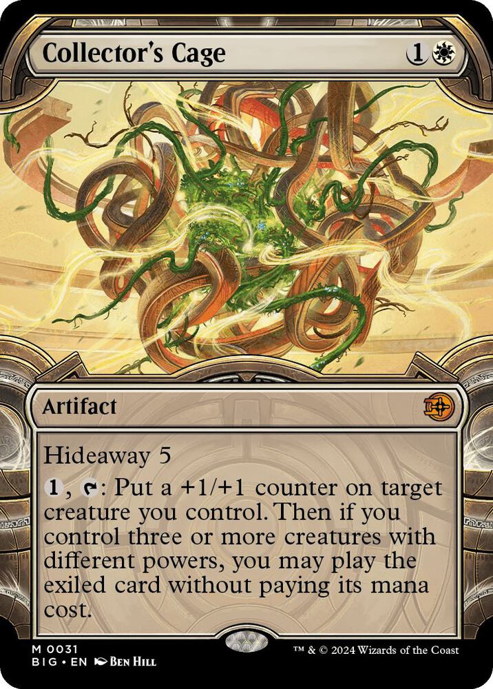 Collector's Cage (Showcase) 31 card from Outlaws of Thunder Junction: The Big Score
