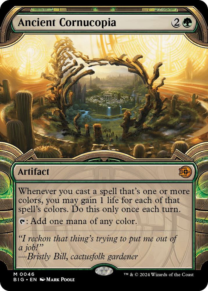 Ancient Cornucopia (Showcase) 46 card from Outlaws of Thunder Junction: The Big Score