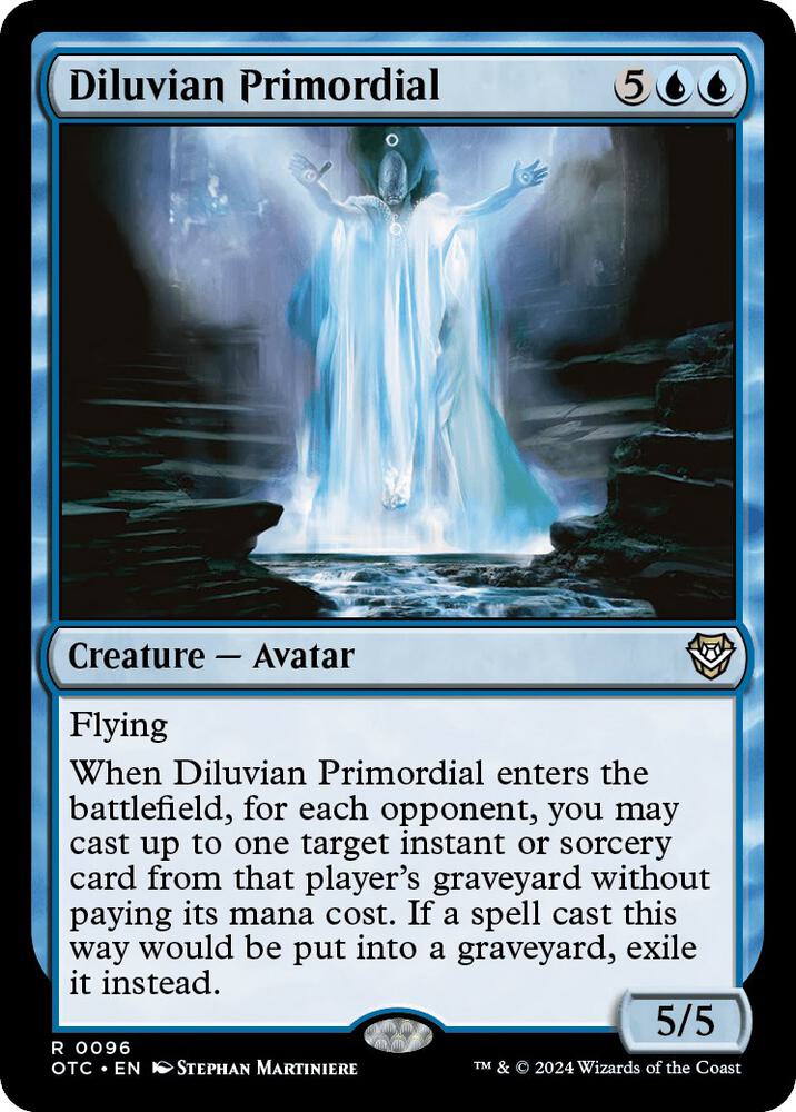 Diluvian Primordial 96 card from Commander: Outlaws of Thunder Junction