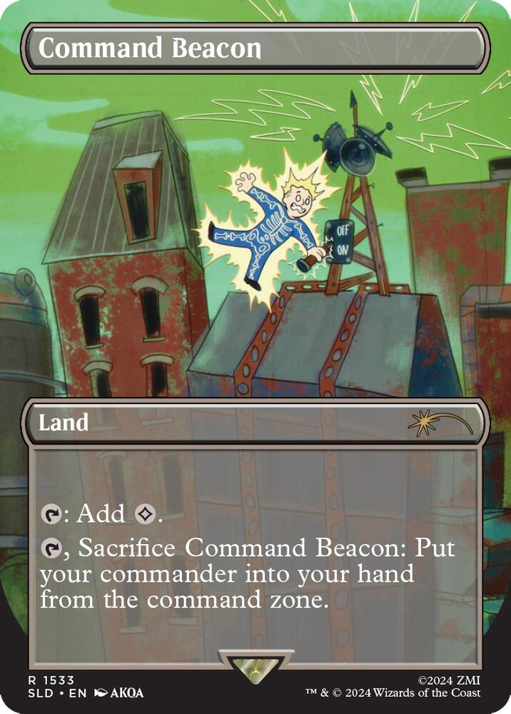 Command Beacon 1533 card from Secret Lair Drop Series