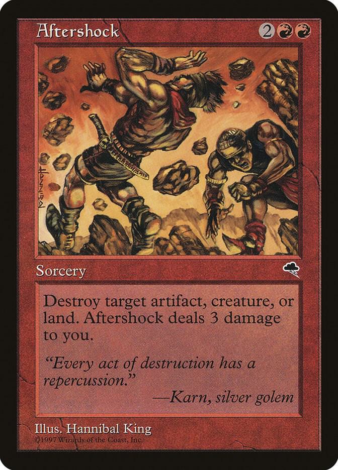 Aftershock 160 card from Tempest