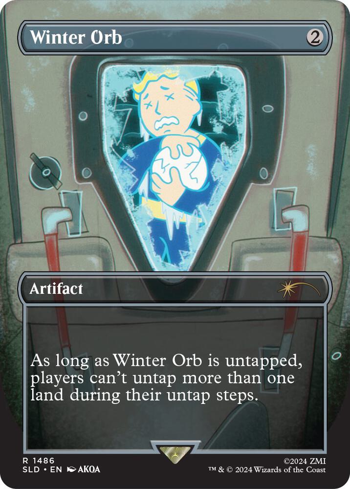 Winter Orb 1486 card from Secret Lair Drop Series