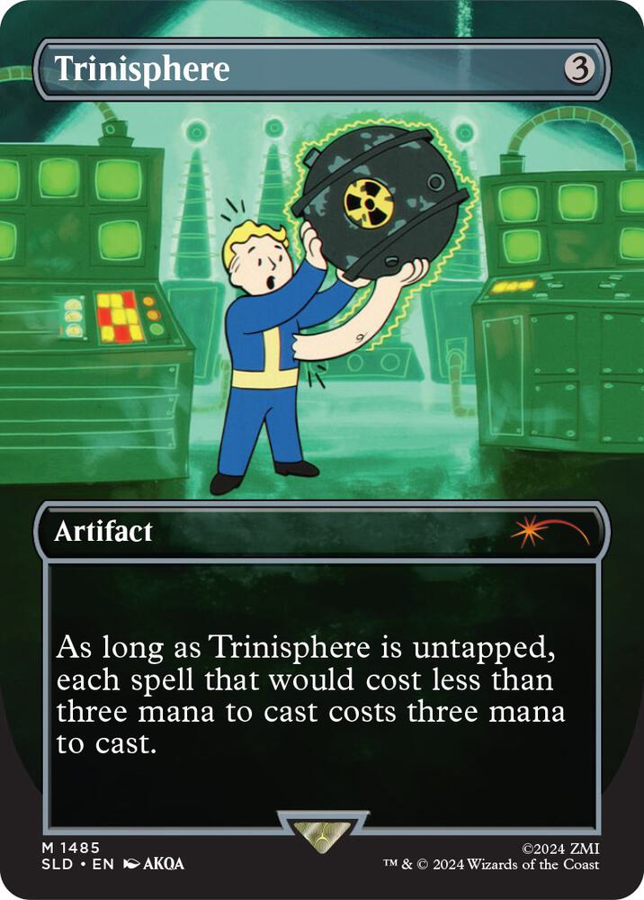 Trinisphere 1485 card from Secret Lair Drop Series