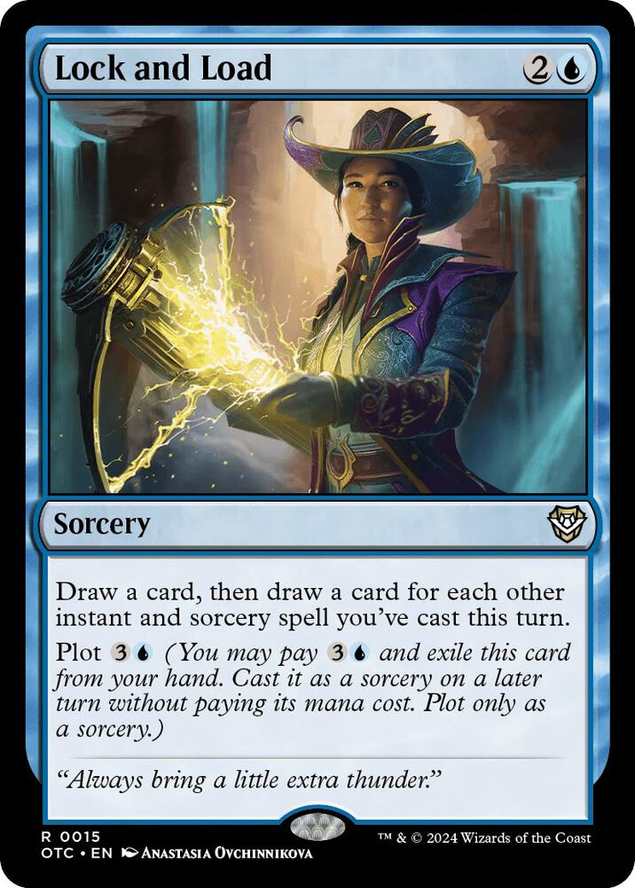 Lock and Load 15 card from Commander: Outlaws of Thunder Junction