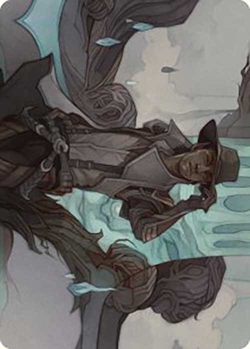 Kellan Joins Up Art Card 23 card from Art Series: Outlaws of Thunder Junction