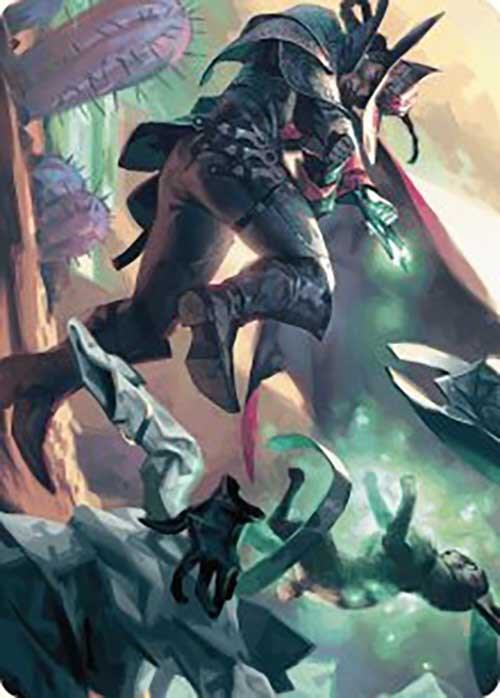 Metamorphic Blast Art Card 7 card from Art Series: Outlaws of Thunder Junction