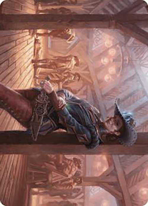 Marchesa, Dealer of Death Art Card 27 card from Art Series: Outlaws of Thunder Junction