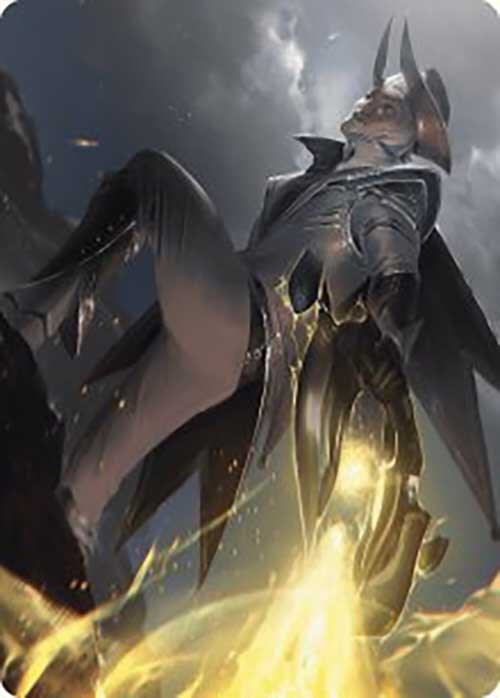 Ruthless Lawbringer Art Card 32 card from Art Series: Outlaws of Thunder Junction