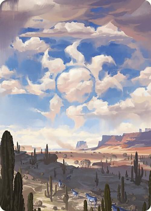 Plains Art Card 36 card from Art Series: Outlaws of Thunder Junction
