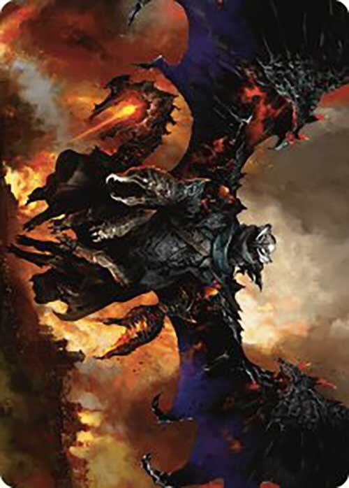 Akul the Unrepentant Art Card 16 card from Art Series: Outlaws of Thunder Junction