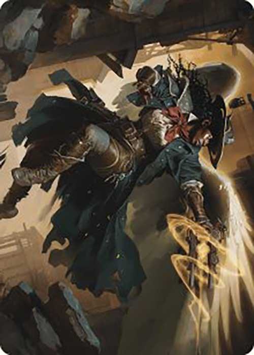 Archangel of Tithes Art Card 1 card from Art Series: Outlaws of Thunder Junction