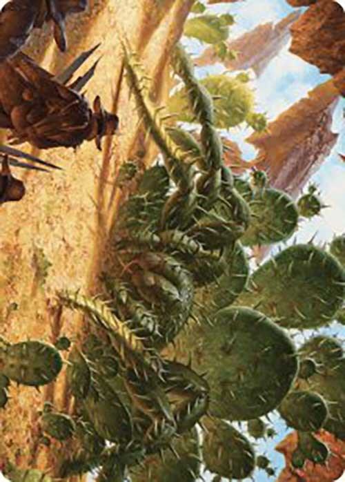 Cactarantula Art Card 12 card from Art Series: Outlaws of Thunder Junction