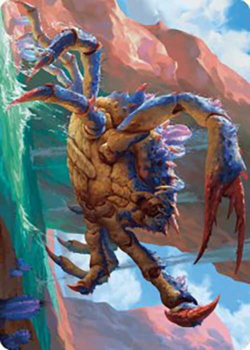 Canyon Crab Art Card 4 card from Art Series: Outlaws of Thunder Junction