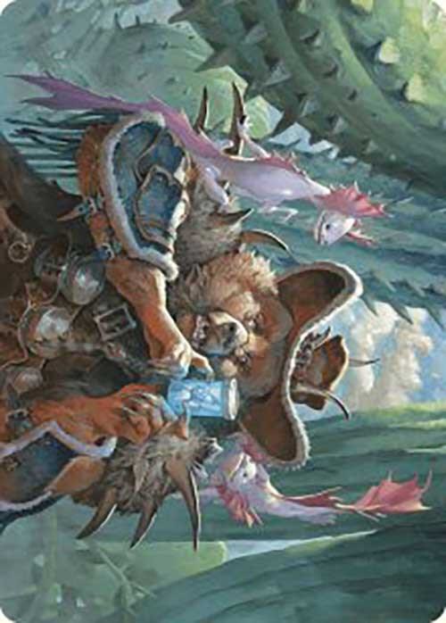 Doc Aurlock, Grizzled Genius Art Card 21 card from Art Series: Outlaws of Thunder Junction