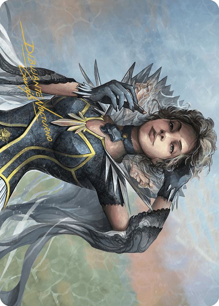 Eriette, the Beguiler Art Card (Gold-Stamped Signature) 52 card from Art Series: Outlaws of Thunder Junction
