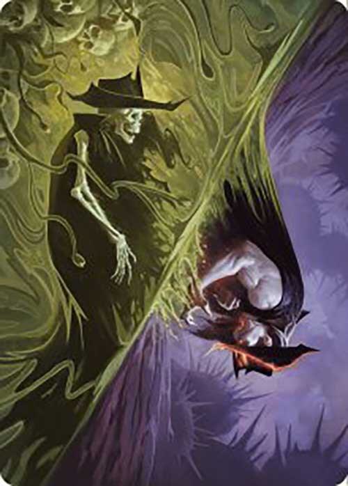 Pillage the Bog Art Card 30 card from Art Series: Outlaws of Thunder Junction