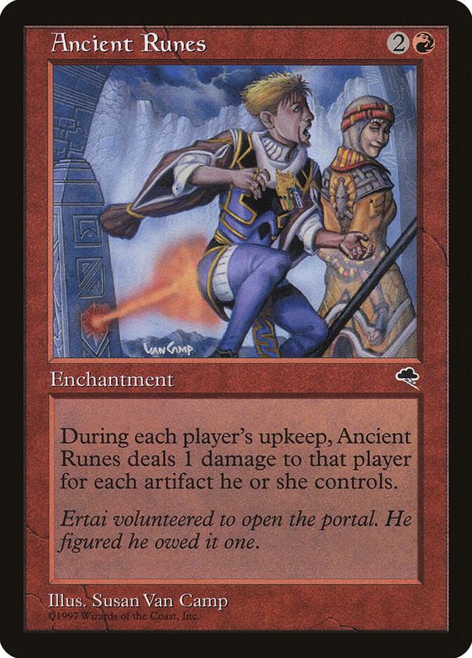Ancient Runes 161 card from Tempest
