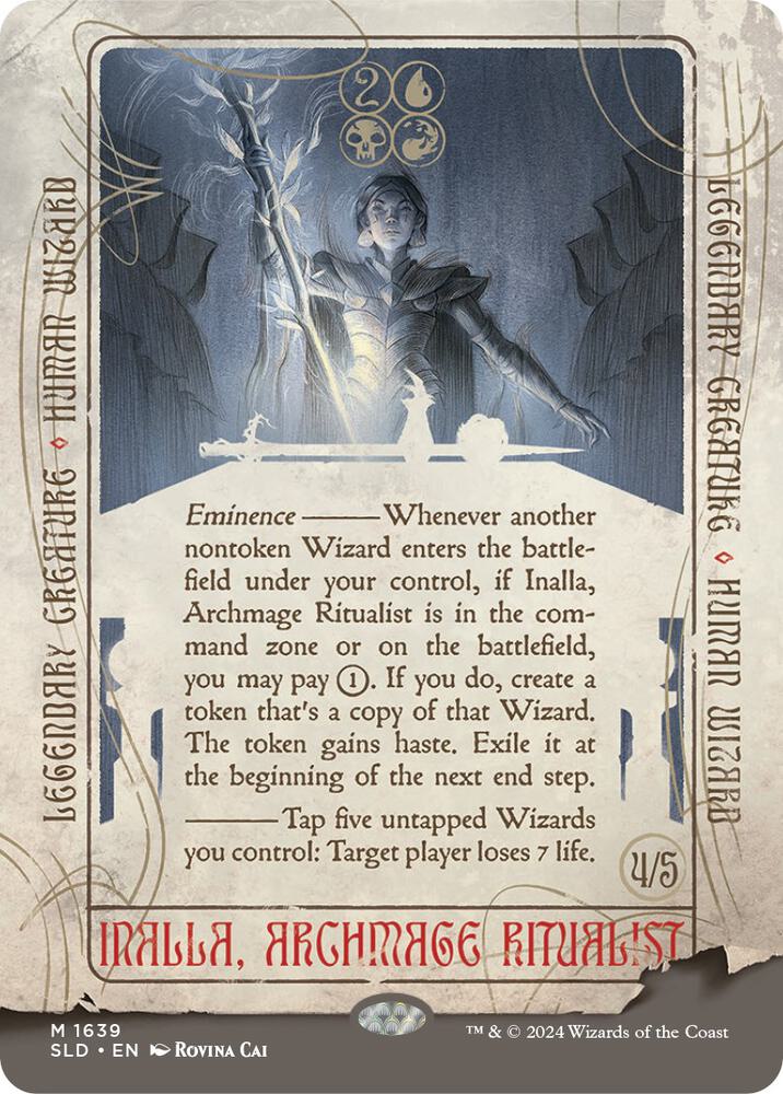 Inalla, Archmage Ritualist 1639 card from Secret Lair Drop Series