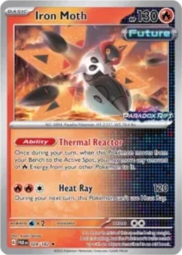 Iron Moth (European Promo) 028/182 card from Miscellaneous Cards & Products