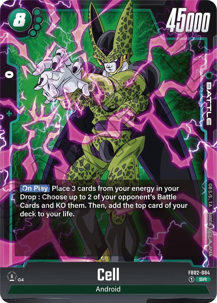 Cell FB02-084 card from Blazing Aura