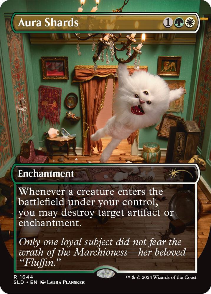 Aura Shards 1644 card from Secret Lair Drop Series