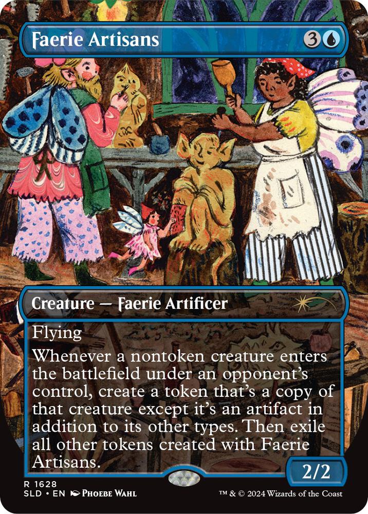 Faerie Artisans 1628 card from Secret Lair Drop Series