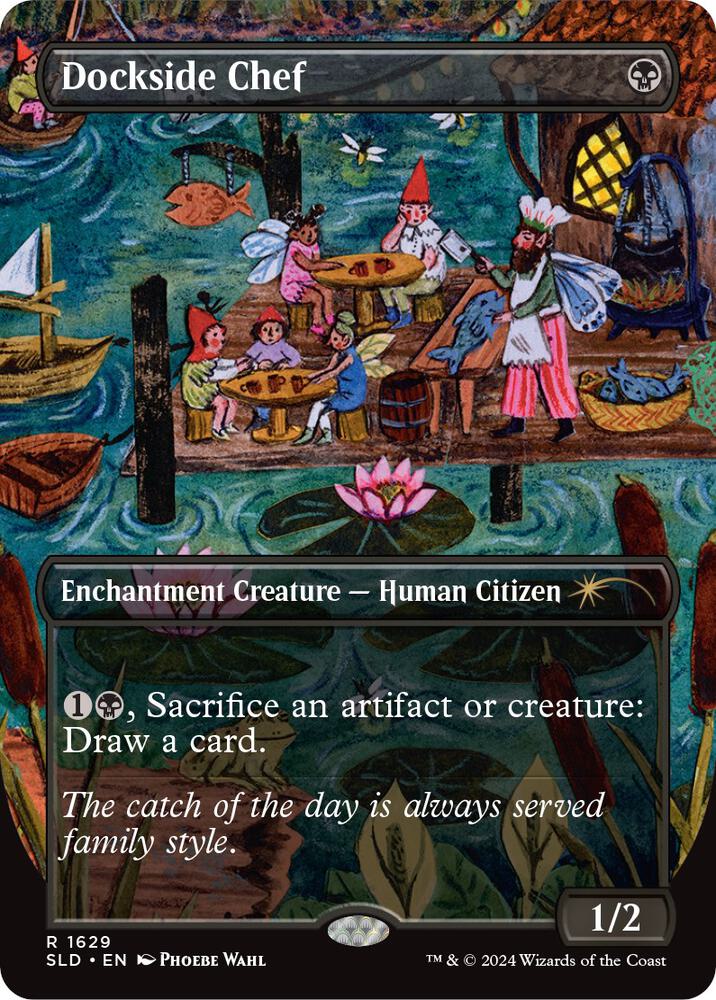 Dockside Chef 1629 card from Secret Lair Drop Series