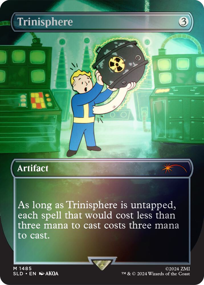 Trinisphere (Rainbow Foil) 1485 card from Secret Lair Drop Series