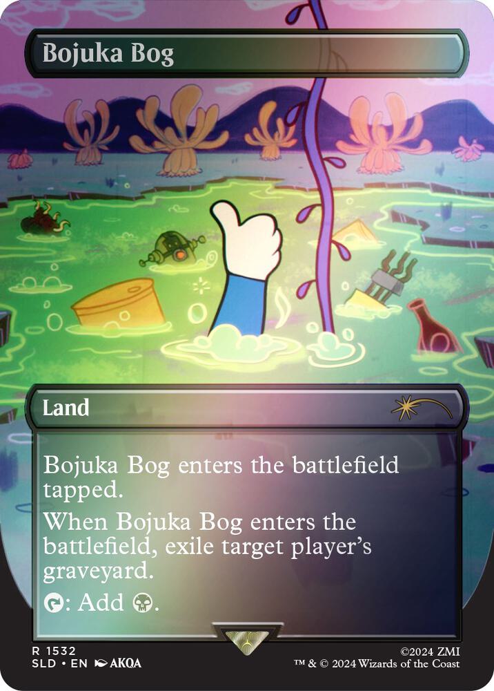 Bojuka Bog (Rainbow Foil) 1532 card from Secret Lair Drop Series