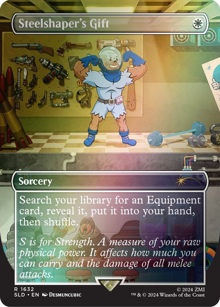 Steelshaper's Gift (Rainbow Foil) 1632 card from Secret Lair Drop Series