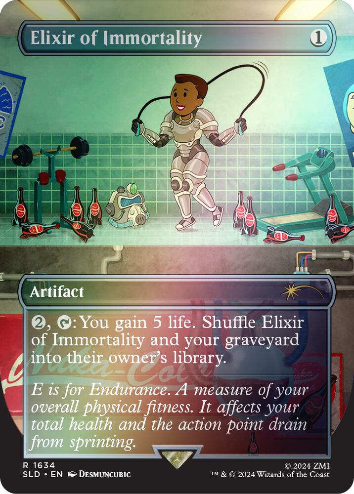 Elixir of Immortality (Rainbow Foil) 1634 card from Secret Lair Drop Series