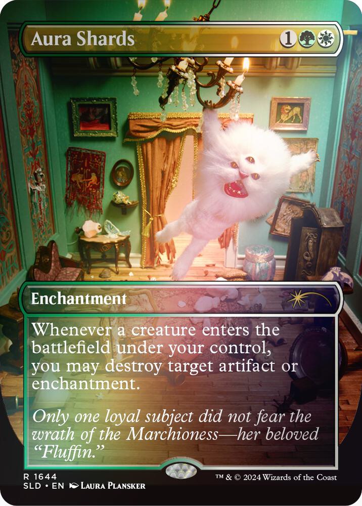 Aura Shards (Rainbow Foil) 1644 card from Secret Lair Drop Series