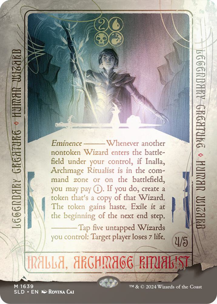 Inalla, Archmage Ritualist (Rainbow Foil) 1639 card from Secret Lair Drop Series