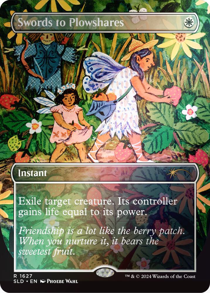Swords to Plowshares (Rainbow Foil) 1627 card from Secret Lair Drop Series