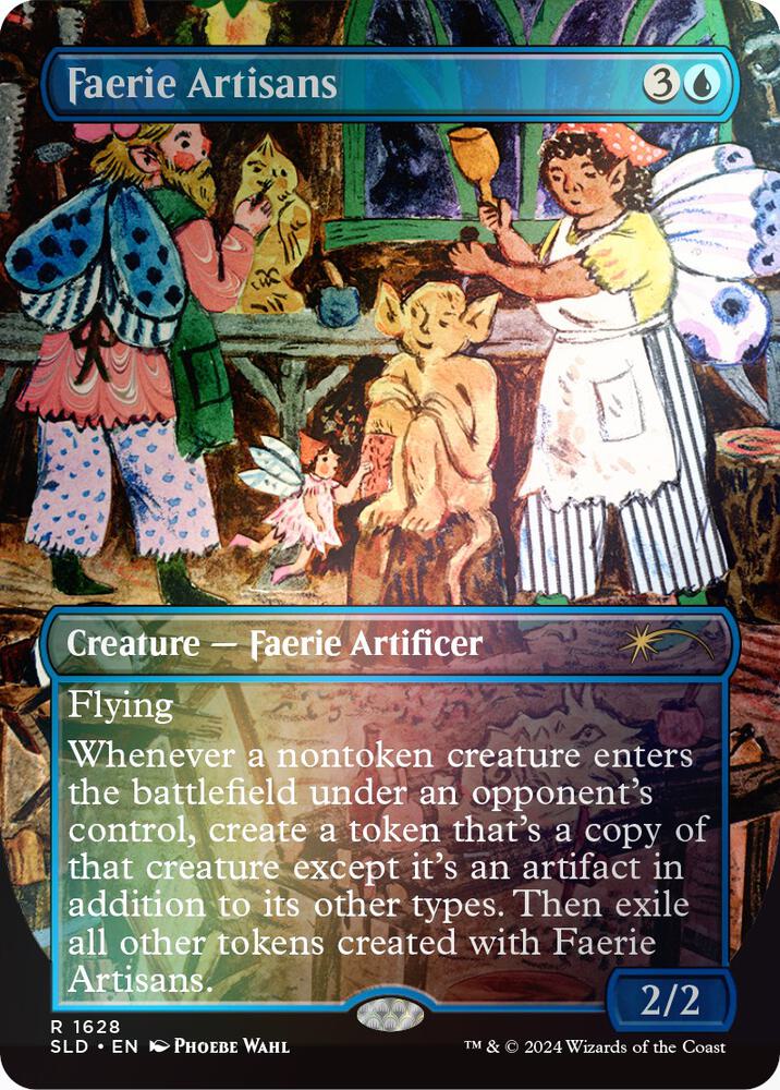 Faerie Artisans (Rainbow Foil) 1628 card from Secret Lair Drop Series