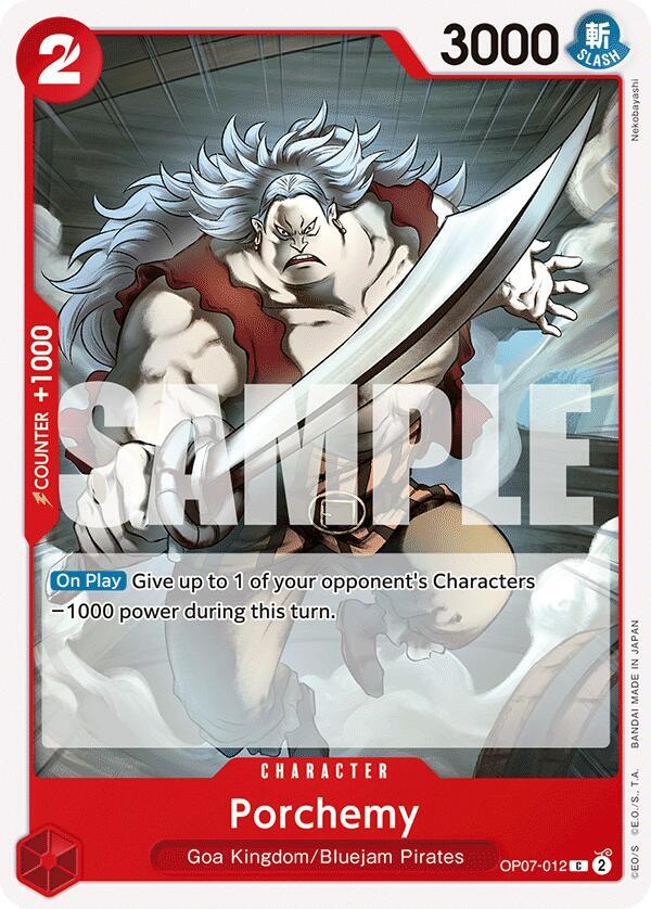 Porchemy OP07-012 card from 500 Years in the Future