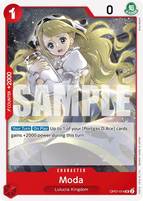 Moda OP07-014 card from 500 Years in the Future