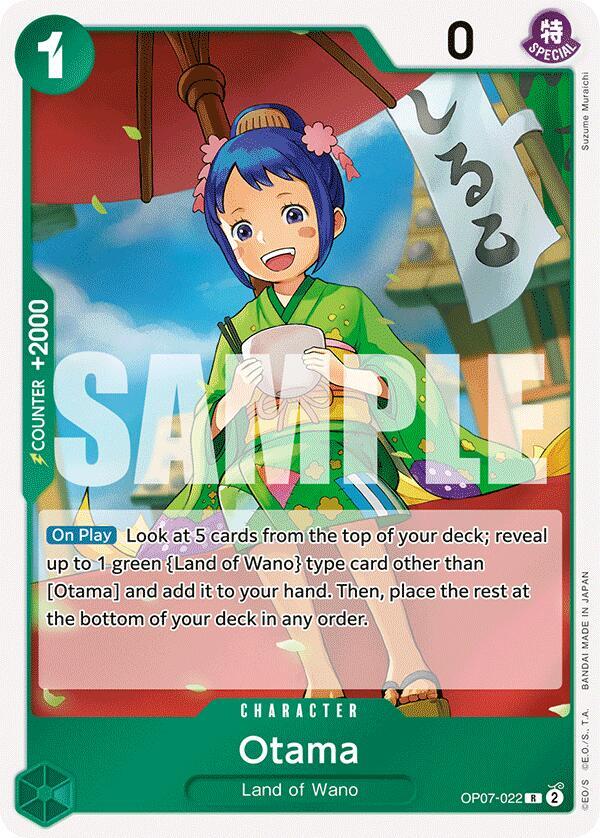Otama OP07-022 card from 500 Years in the Future
