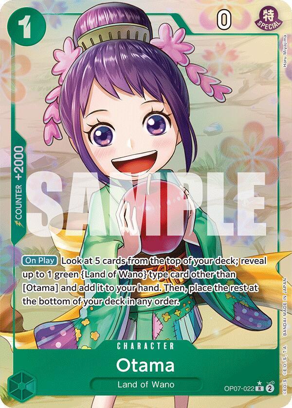 Otama (Parallel) OP07-022 card from 500 Years in the Future
