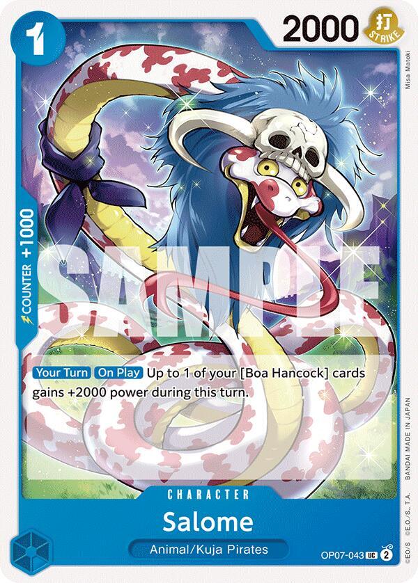 Salome OP07-043 card from 500 Years in the Future
