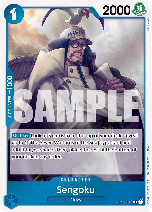 Sengoku OP07-046 card from 500 Years in the Future
