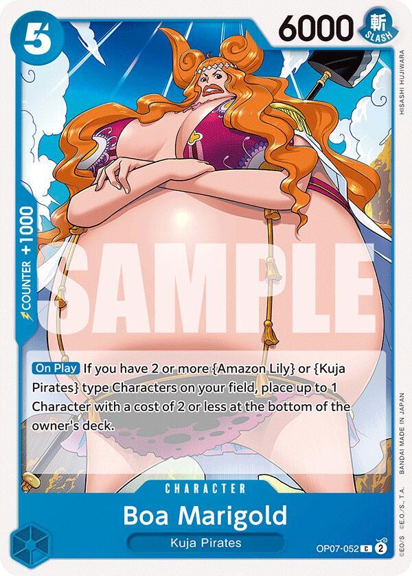 Boa Marigold OP07-052 card from 500 Years in the Future