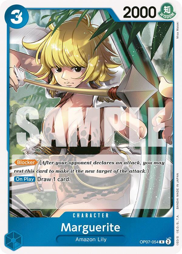 Marguerite OP07-054 card from 500 Years in the Future