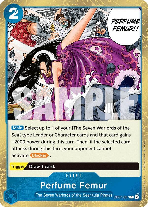Perfume Femur OP07-057 card from 500 Years in the Future